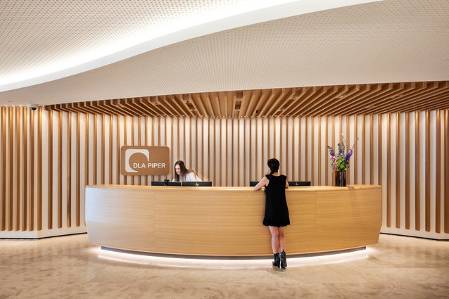 Winner – Interior Architecture: DLA Piper Auckland Office Fitout by Jasmax.