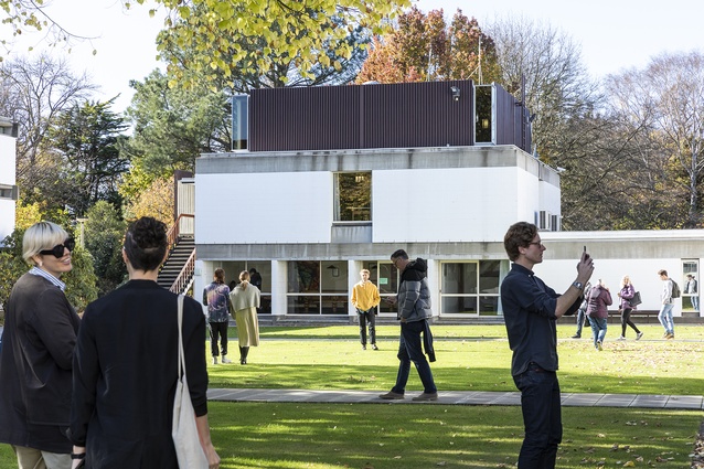 Members of the public enjoyed access to College House through hourly tours.