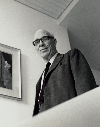 Sir Ove Arup by Godfrey Argent, 1969. 
