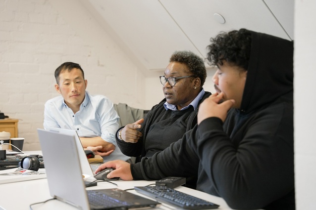 Harang Kim, University of Canterbury, Angela Odiete, AUT and Aukuso Mauga Esekia, Unitec.