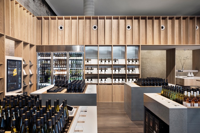 Handpicked Wines Cellar Door by DesignOffice, shortlisted for Best Retail Design.