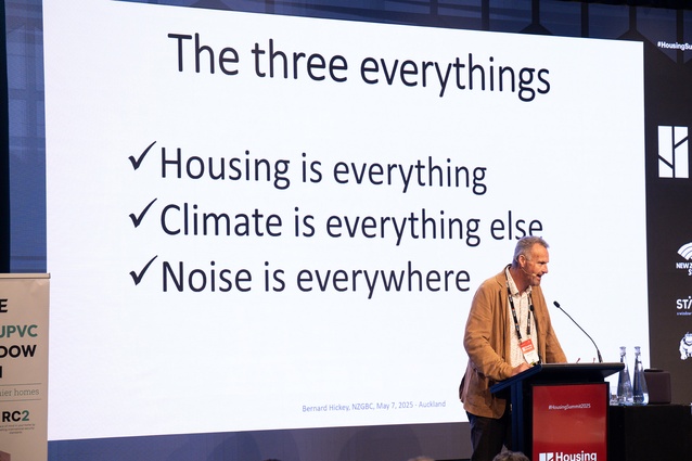 In closing, Bernard Hickey observed that, in New Zealand, housing is everything... and eats everything.