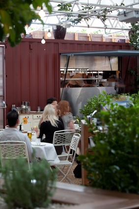 Shipping container chic at Britomart Country Club.