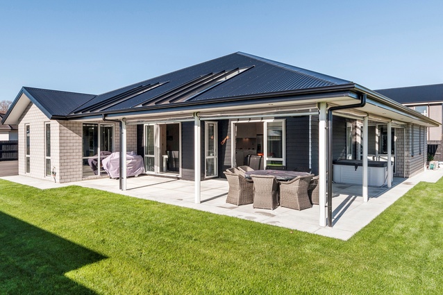 Supreme Award, Manawatu-Wanganui Registered Master Builders 2014 House of the Year and PlaceMakers New Homes $350,000-$450,000 winning house by Stonewood Homes PN Limited.