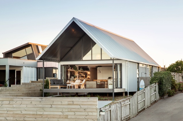 Winner – Small Project Architecture: Metal Jacket House by Jigsaw Architects.