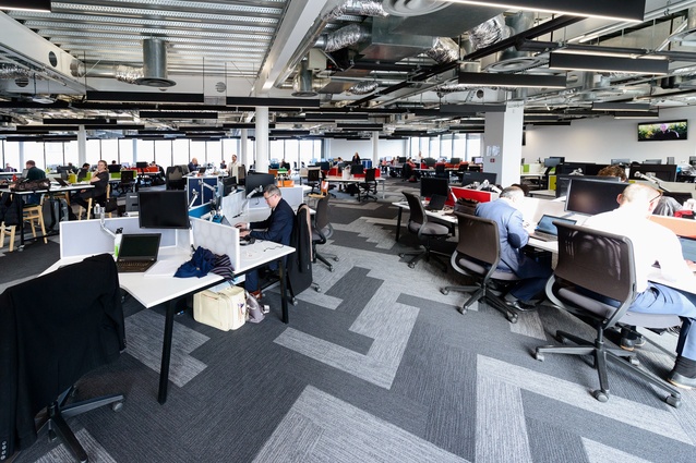 Office area in the InnoV8 building.