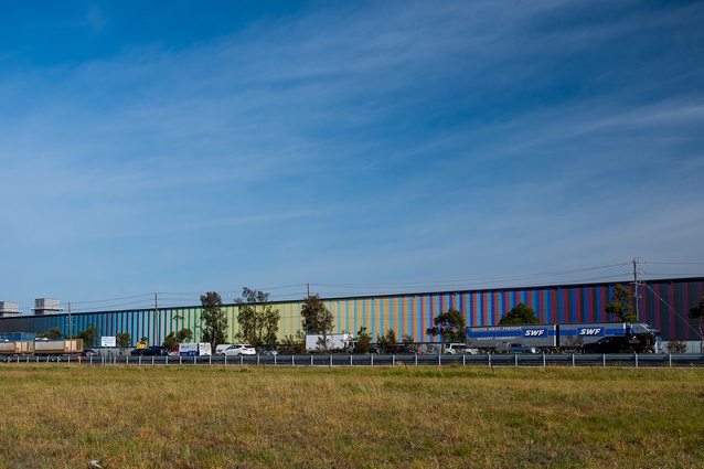 Resene Total Colour Commercial Exterior Colour Maestro Award winner, ESR – Chromatic Oscillation by Drez.