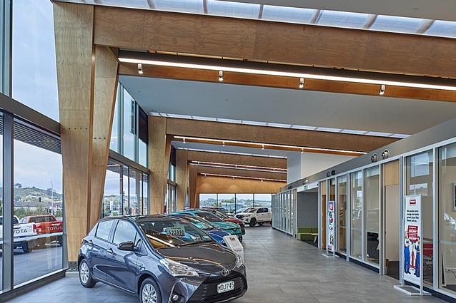 Winner: Commercial Design Award – Botany Toyota by Woodhams Meikle Zhan Architects and Blueprint Consulting Engineers.