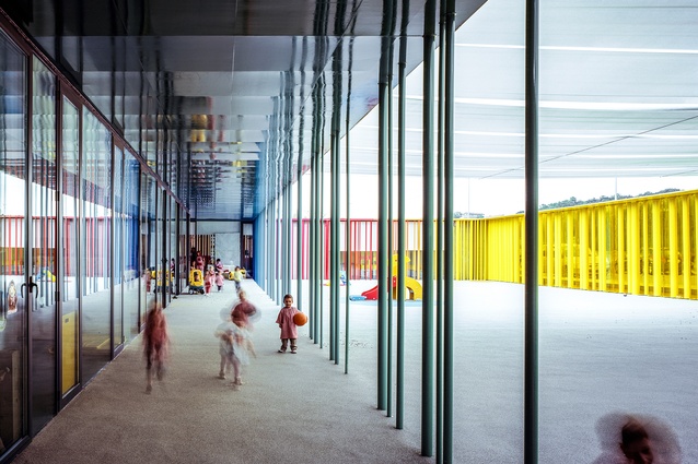 El Petit Comte Kindergarten in Besalú, Spain by RCR Arquitectes in collaboration with J. Puigcorbé (2010).
