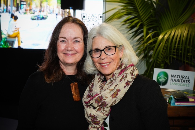 University of Auckland’s Professor Nuala Gregory (left) and Vice-Chancellor Professor Dawn Freshwater.