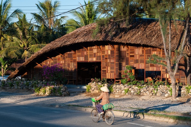 The Salvaged Ring coffee shop in Nha Trang, Vietnam, by a21studio. 