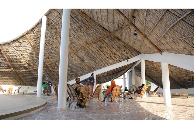 Thread: Artist Residency and Cultural Centre, Sinthian , Senegal. The gathering space is used for cultural and social activities.