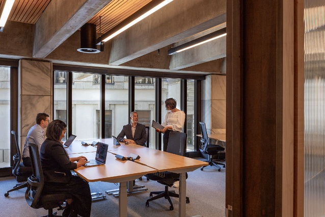 Shortlisted - Interior Architecture: Executive Wing – Level 3 Ministerial Suites by Studio Pacific Architecture.