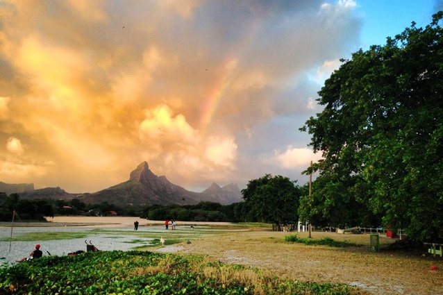 Montagne du Rempart, Tamarin, Mauritius; Haley's home for 4 months while working on the Hilton complex.