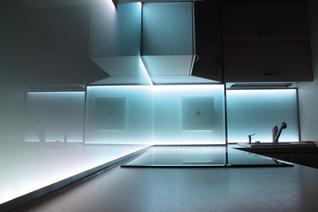 Increasingly, LED is being used to illuminate surfaces around the home, such as kitchen benchtops, stair treads and balustrades.