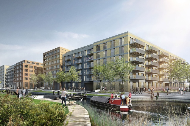 The Fish Island Village development in Britain aims to offer tenants a "more sophisticated model" than the co-living projects aimed solely at young professionals.