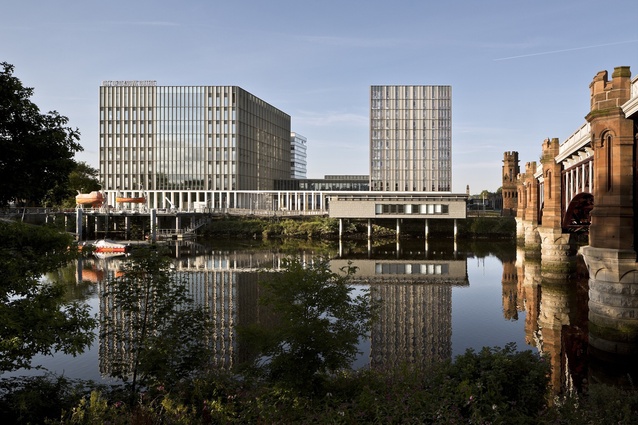 City of Glasgow College, Riverside Campus by Michael Laird Architects + Reiach and Hall Architects.