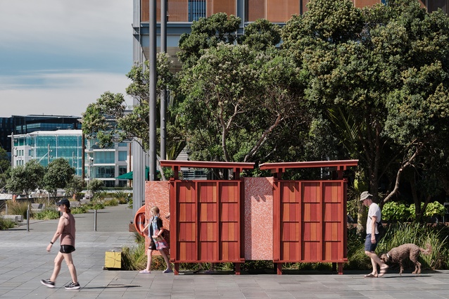 Shortlisted - Small Project Architecture: Karanga Changing Sheds by Pac Studio. 