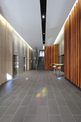 Lobby Refurbishment by Edwards White Architects Ltd.