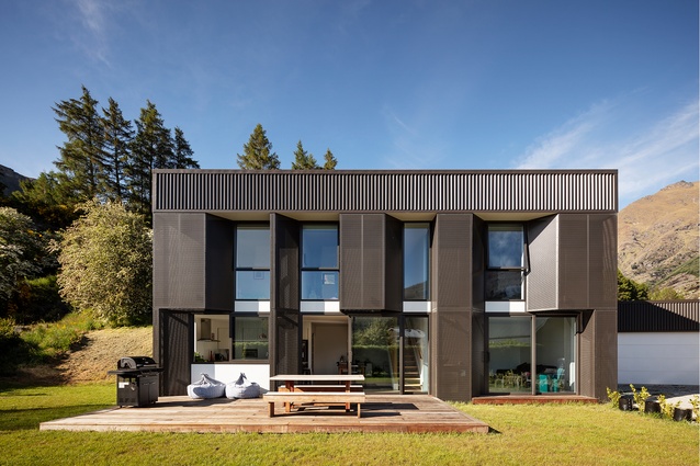 The Steel House was designed as a first home for a young family in Queenstown’s Arthur’s Point.