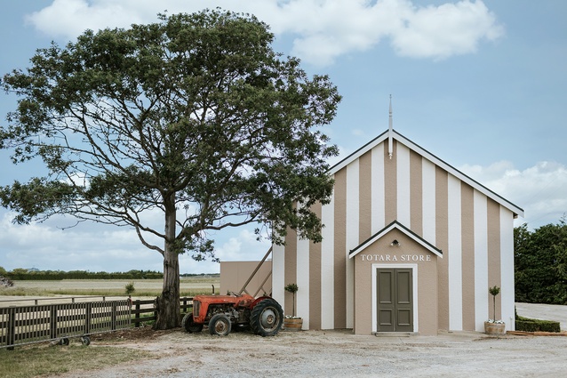 Resene Total Colour Commercial Exterior Tone-e Award winner Totara Store by Annabell Berry Creative Co.