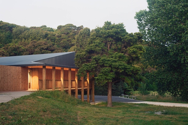Winner – Education: Whitby Collegiate Classroom Pavilion by Andrew Sexton Architecture, Porirua.