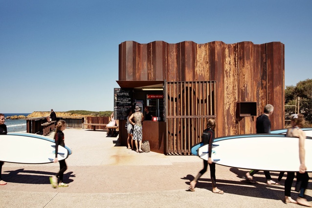 Third Wave Cafe by Tony Hobba Architects named Best Cafe Design at the 2012 Eat-Drink-Design Awards.