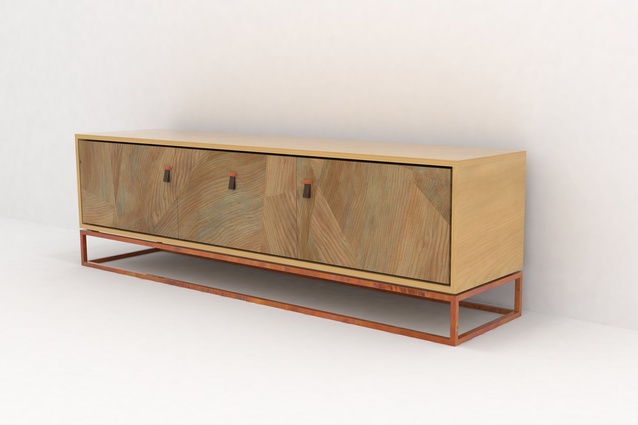 The Tréology sideboard, designed by Haast Credenza.