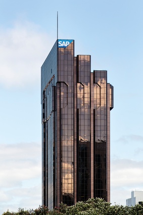 The 29-storey Fay Richwhite Building; now SAP Tower (1998)