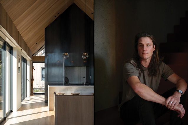 Emerging Design Professional award winner, Oli Booth from Oli Booth Architecture.