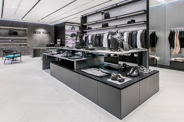 Anthony Morato Flagship, Paris.