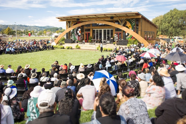 The opening of Tūhoe Te Uru Taumatua.