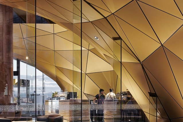 Finalist – Commercial Architecture: Te Arikinui Pullman Auckland Airport Hotel by Warren and Mahoney.