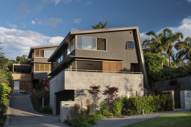 Shortlisted - Housing - Multi Unit: Awarua Trio by Megan Edwards Architects. 
