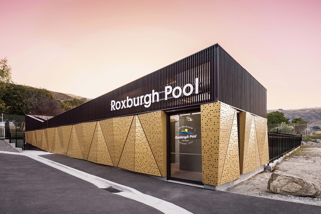Winner – Public Architecture: Roxburgh Pool by Hierarchy Group (Roxburgh).