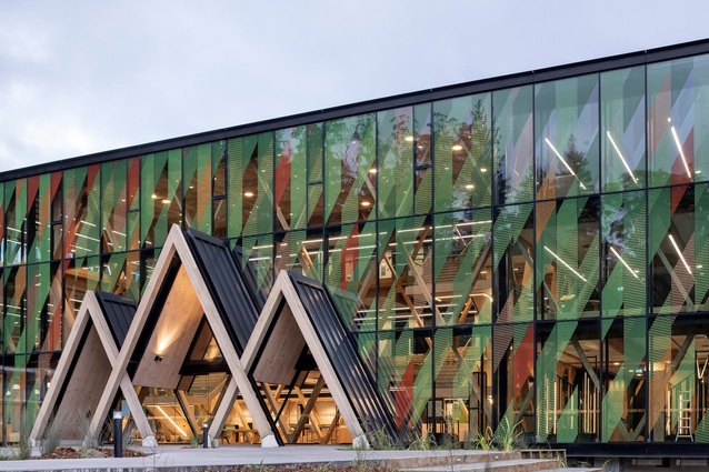 Winner – Commercial Architecture: SCION Innovation Hub – Te Whare Nui o Tuteata by RTA Studio and Irving Smith Architects.