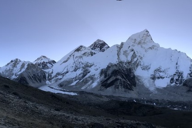 Ascent of Kala Patthar.