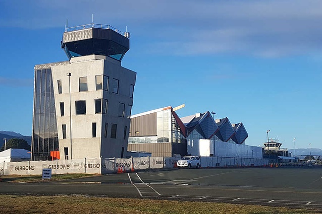 Ellie describes seeing the Nelson Airport Control Tower built as an exciting moment in her career.