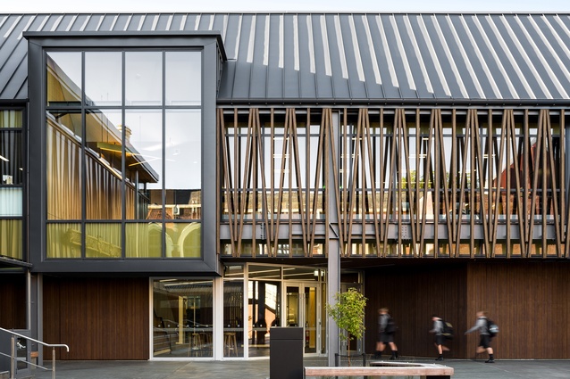 Winner – Education: Christchurch Boy's High School: Caddick Caldwell Blocks by Athfield Architects, Ōtautahi Christchurch.
