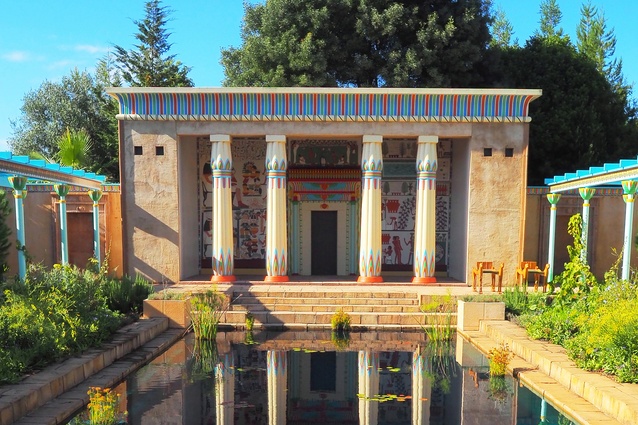 Winner - Public Architecture: Hamilton Gardens, Ancient Egyptian Garden by Peddlethorp Architects.