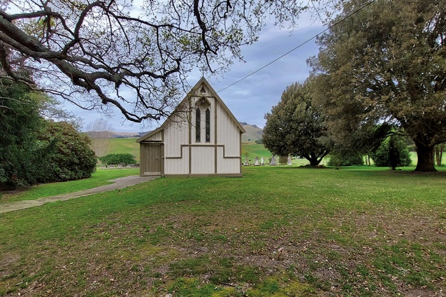 St Peter’s Anglican Church, Teddington, 1871.