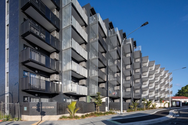 Every apartment has a north-east orientation with a balcony or terrace.