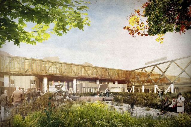 Warren and Mahoney, in association with association with Woods Bagot, Boffa Miskell and Labworks, won at the World Architecture Festival with their Lincoln University and AgResearch Joint Facility project in Christchurch.