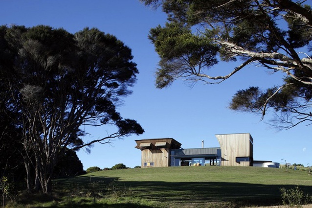 <em>Waiheke Island House</em> by Mitchell & Stout Architects.