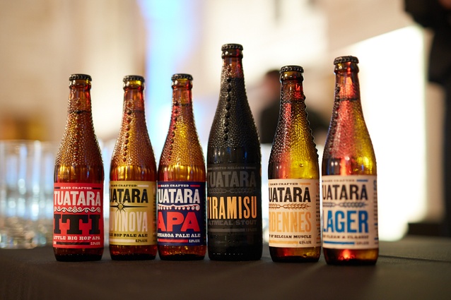 2016 Interior Awards event partner: Tuatara Brewing. 