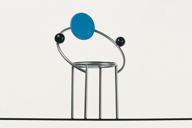The First Chair was designed in 1963 for Memphis.