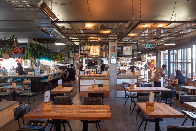 Shortlisted - Hospitality: Ponsonby Central - II Laneway & Hospitality by Paul Brown & Associates and Mitchell Addison in association. 