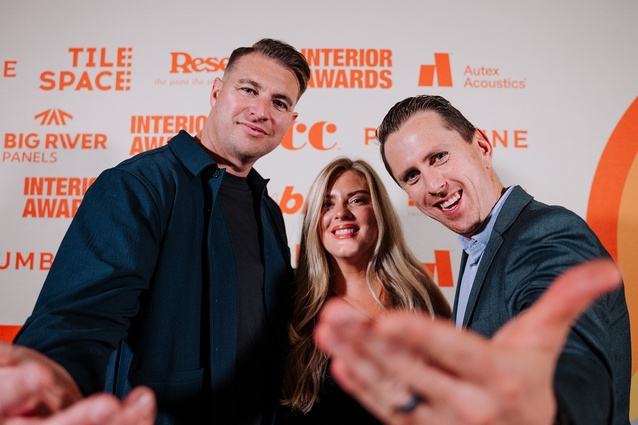 The team from long-term Interior Awards sponsor Big River Panels.