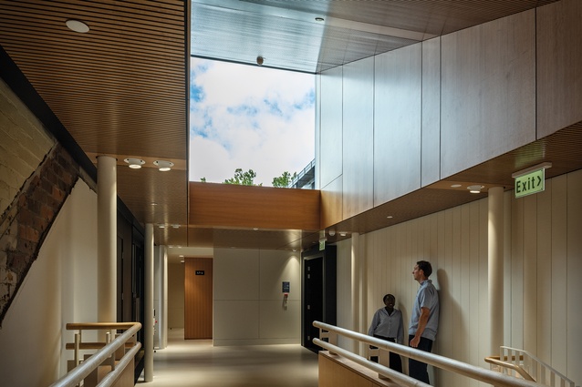 The circulation spine has helped to rationalise what was previously described as a “rabbit warren” of spaces.