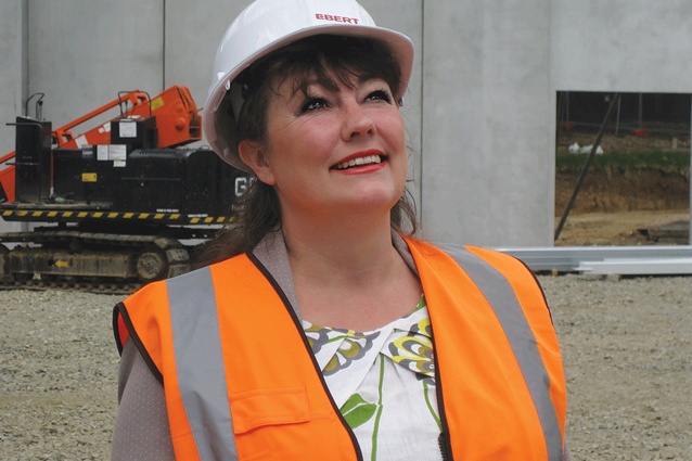 National Association for Women in Construction Auckland Branch head Raine Selles.